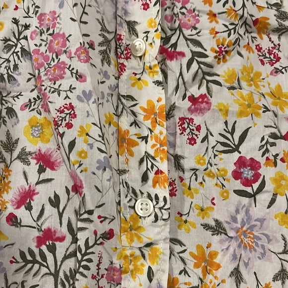 Floral Button Down Shirt - Picture 2 of 4